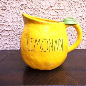 Rae Dunn by Magenta lemonade pitcher from the Artisan Collection RARE like new